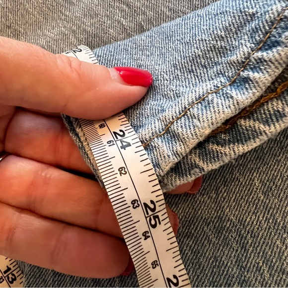 Madewell The Perfect Vintage Jean Light Wash Straight Leg 24P High Rise - Picture 8 of 12